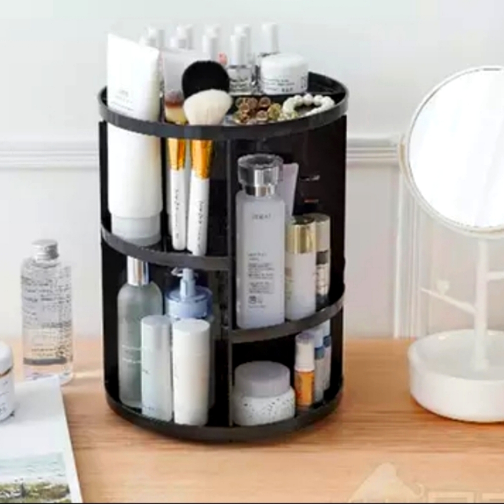 NEW IN BOX 360° Rotation Cosmetic Organizer in Black by Masirs